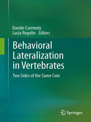 cover image of Behavioral Lateralization in Vertebrates